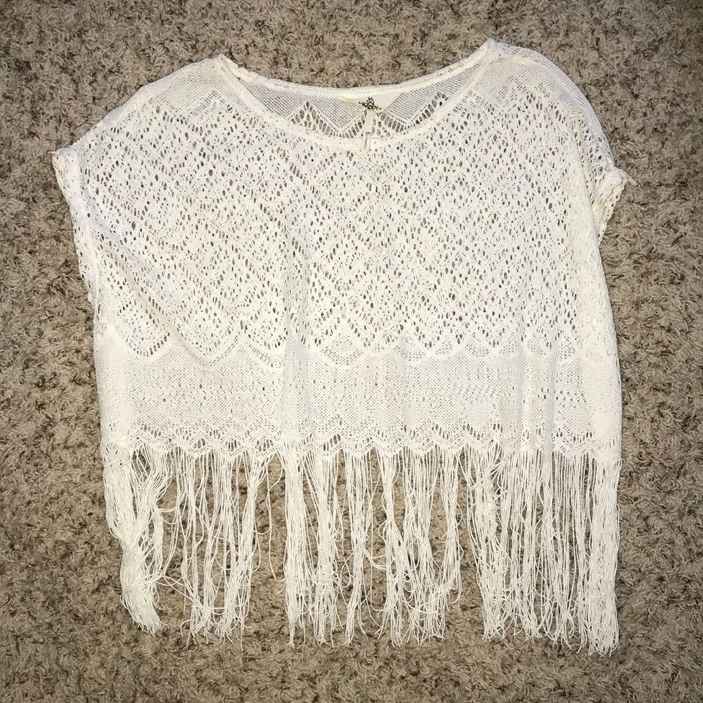Pacsun white bikini cover up